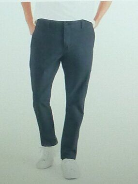 Dockers Mens Ultimate 360 Stretch Slim-Fit Chino Pants Flex Comfort Black 34x29